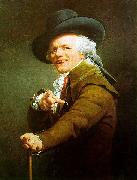 Joseph Ducreux Portrait de lartiste sous les traits dun moqueur Sweden oil painting artist